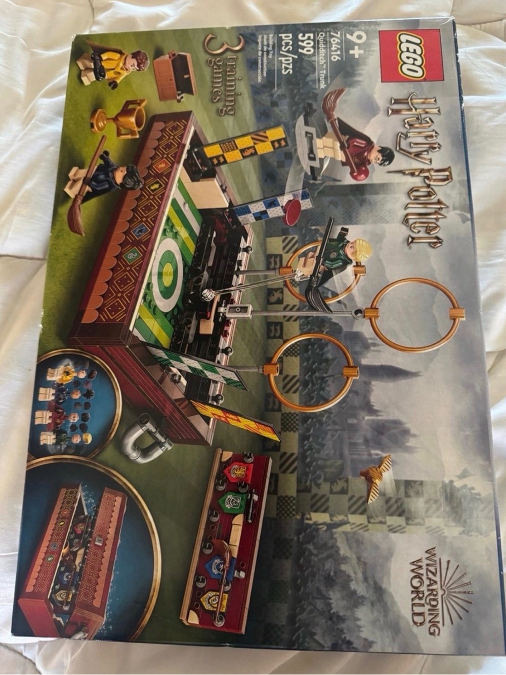 Lego Harry Potter Quidditch Set - Green, Brown, Gold